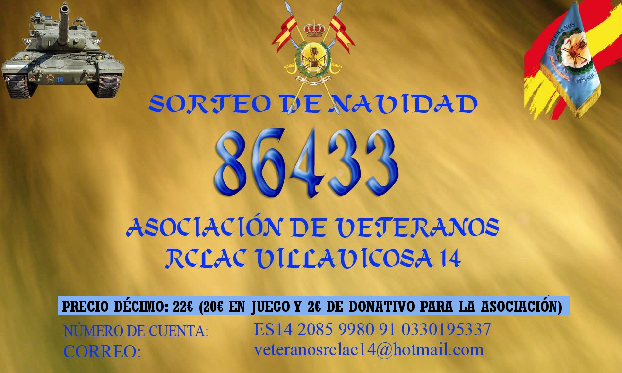 Lotería de Navidad 2016 ASVET Villaviciosa